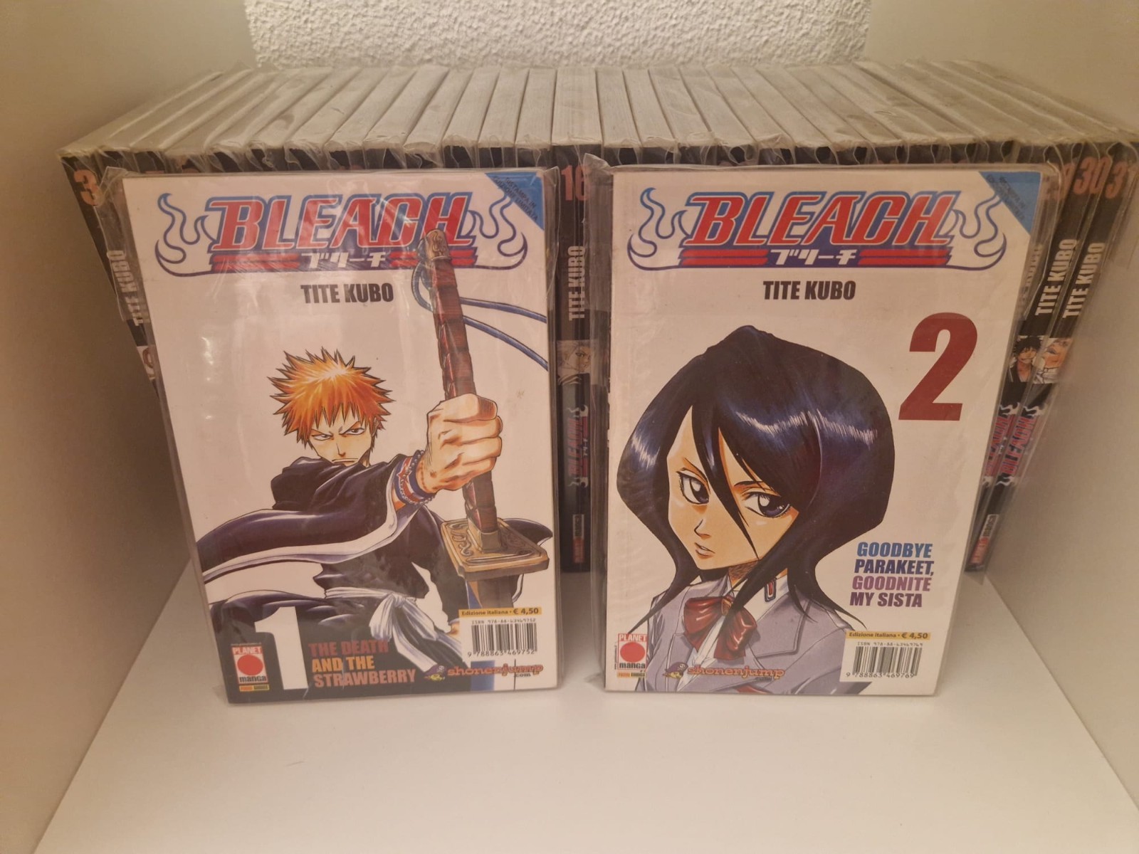 Planet Manga Serie Manga Completa Bleach 1-74 Ristampe Protector Inclusi