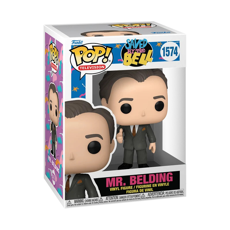 Saved by the Bell 30th Anniversary - Mr. Belding #1574 FUNKO Pop! Vinyl figures