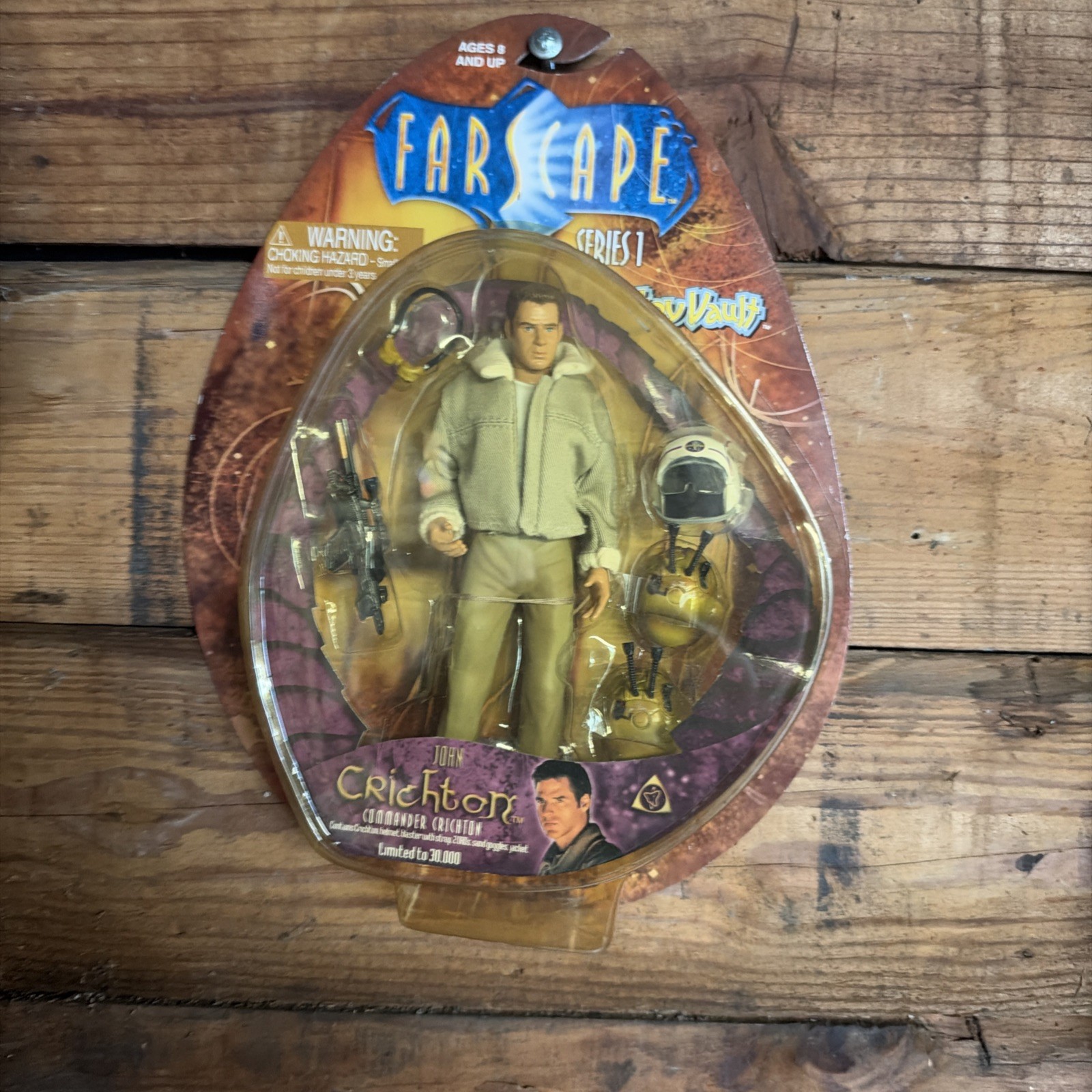 Toy Vault Farscape John Crichton Series 1 Action Figure Sealed