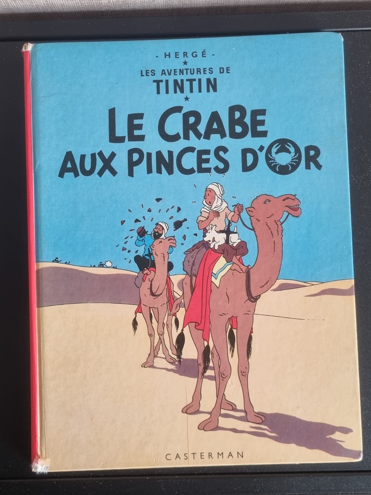 Tintin 1966 Le Crabe aux Pinces d'Or – Hergé – BD Vintage Belge