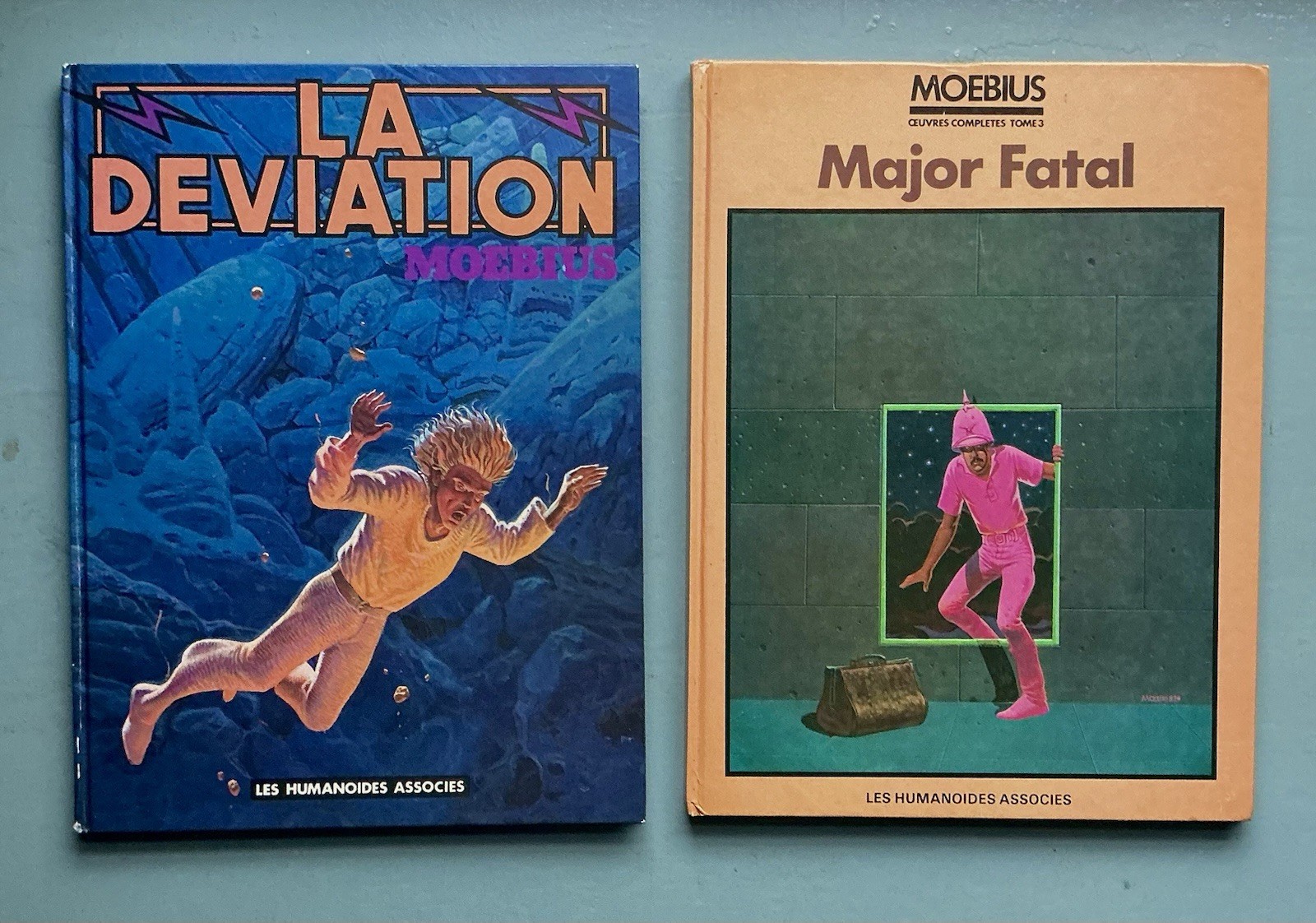 MAJOR FATAL MOEBIUS LA DEVIATION Humanoides Associaes 1980 HC HEAVY METAL HURLANT