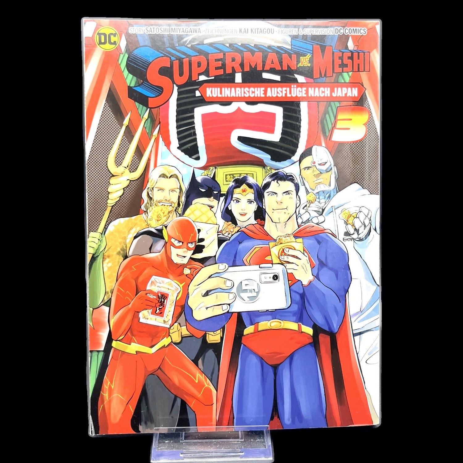 Superman vs. Meshi - Volume 3 - Panini Manga - Italiano - Commedia - Usato