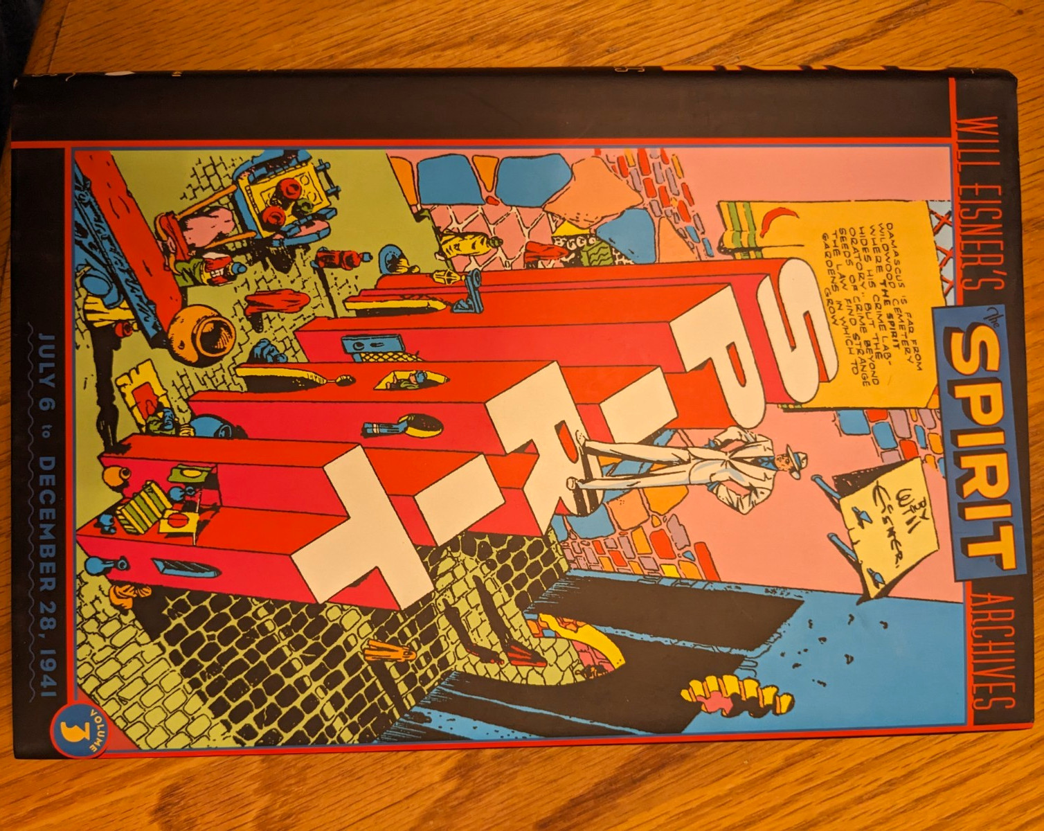 Lo Spirito Archivi Vol. 7 Copertine rigide (1941) di Will Eisner - Lo spirito, colore
