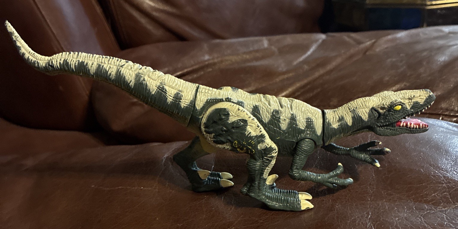 1997 Jurassic Park 🦖Il mondo perduto🦖Velociraptor Raptor Cyclops Kenner 