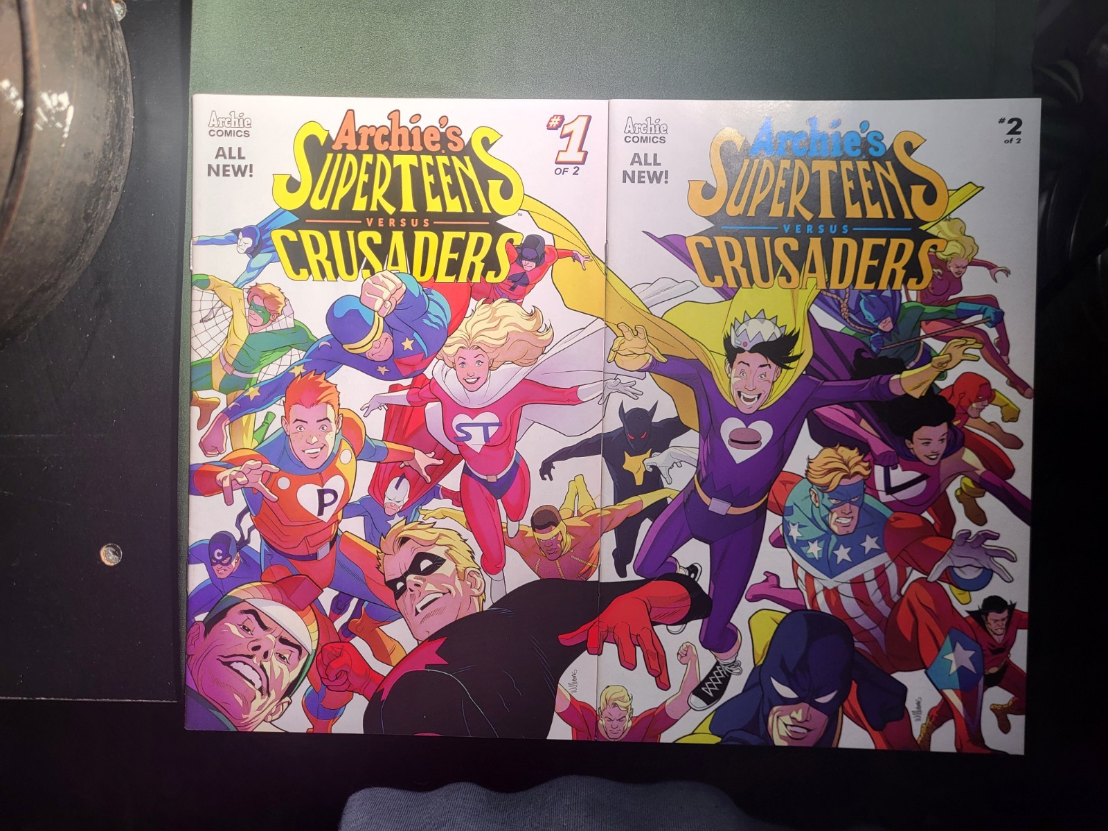 Archie's Superteens Verses Crusaders parte 1 e 2