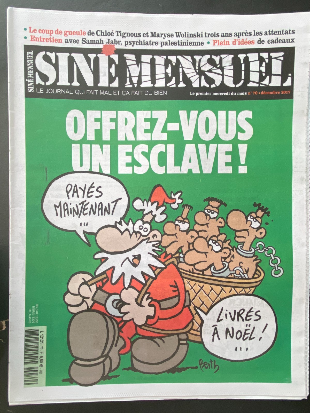 Ciné Mensuel N° 70 Dicembre 2017 Mensile Fumetti a Colore