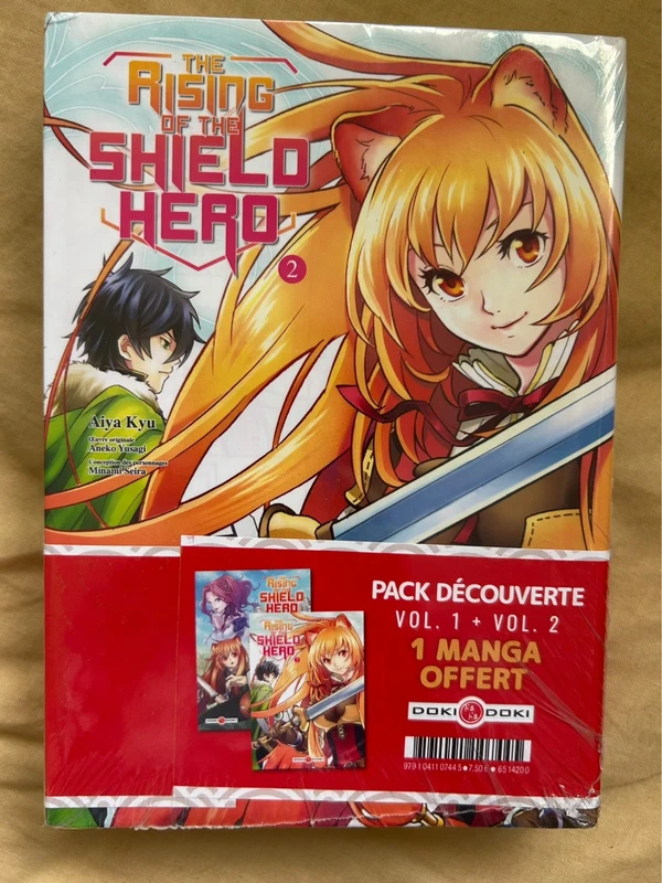 The rising of the shield hero tome 1 et 2