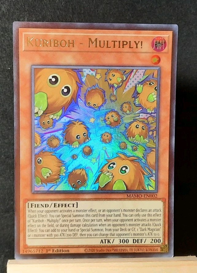 Yu-Gi-Oh! Kuriboh - Moltiplica! *ULTRA RARA* MAMO-EN002 1° Edizione NM