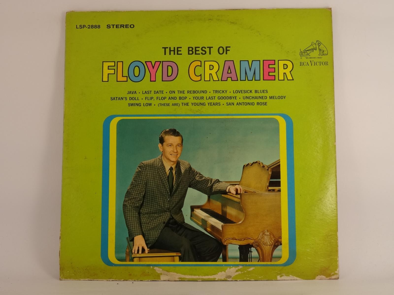 FLOYD CRAMER THE BEST OF FLOYD CRAMER (USA) (B) 12 Track LP RADIO CORPORATION OF