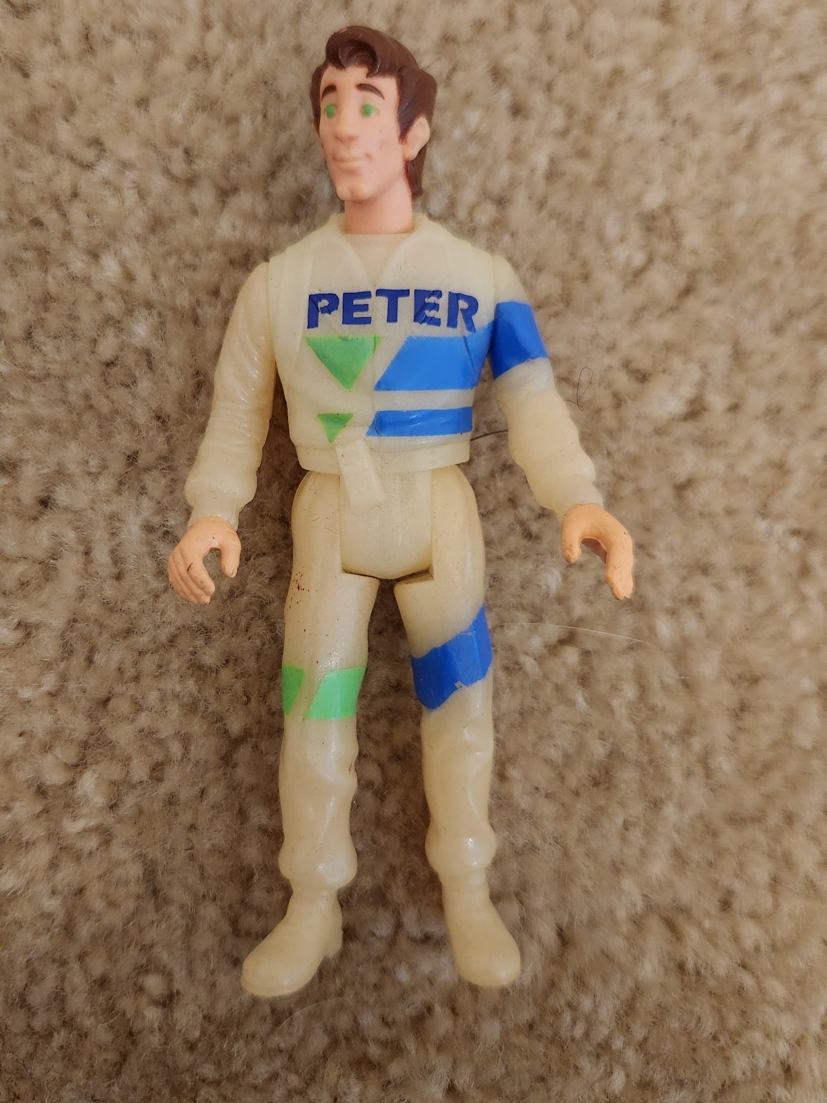 RARE Vintage Kenner The Real Ghostbusters Ecto Glow Peter Venkman