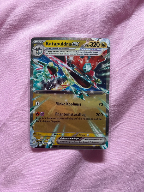 Pokémon - Katapuldra EX - ASC 160/217