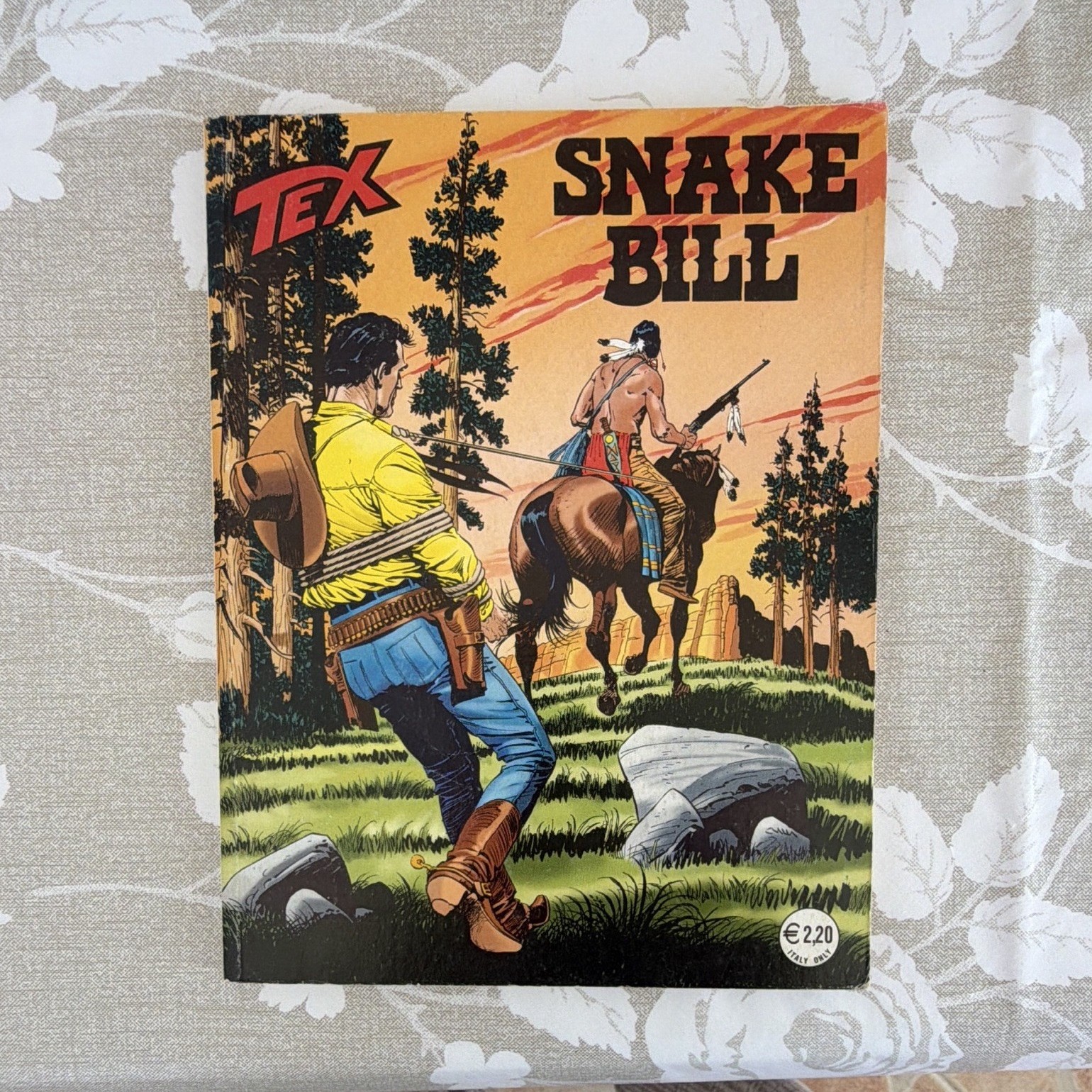 Sergio Bonelli Editore Tex n.510 “Snake Bill” (2003) fumetto italiano a colori