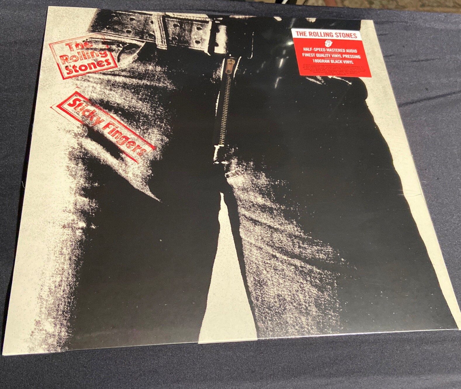 The Rolling Stones STICKY FINGERS 180g Vinyl 2018 Half speed Mastered SEALED!