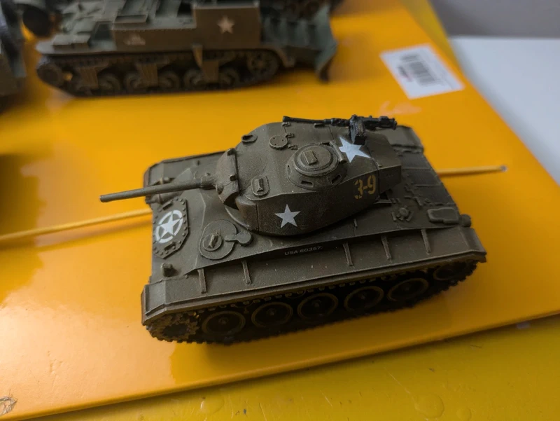 Bolt action ww2 us chaffee painted