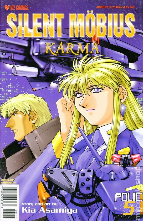 Silent Mobius Karma #5 VF 2000 immagine stock