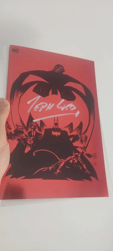 Batman Long Halloween Batman Day Special firmado Jeph Loeb