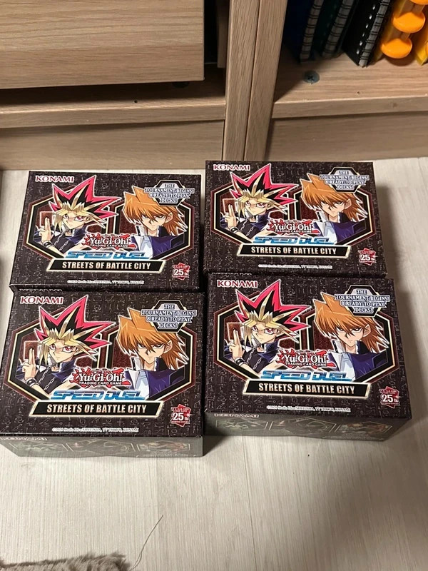 Yu -Gi -Oh  setje 4 x
