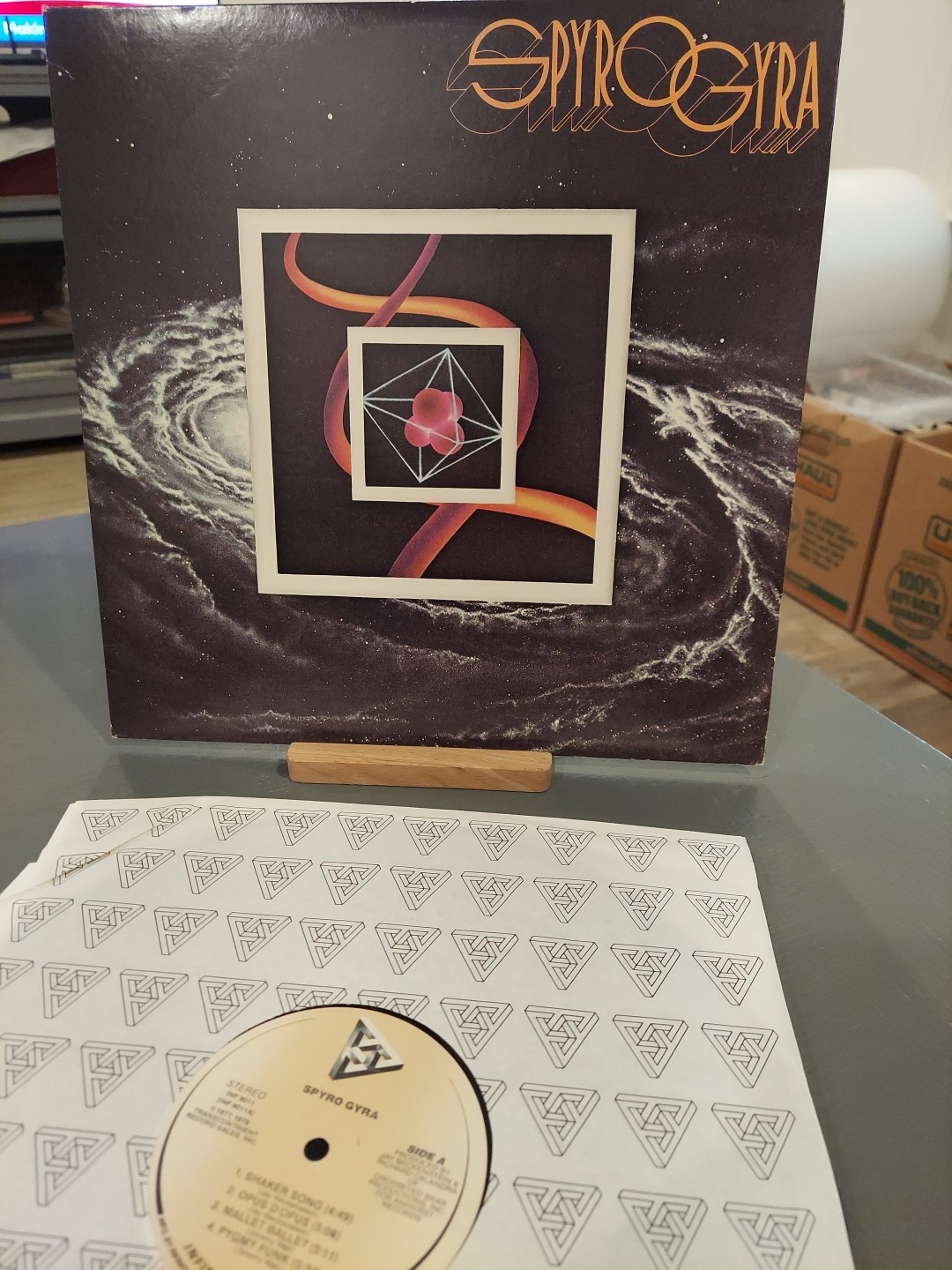 SPYRO GYRA - Self Titled (1978) - 12" Vinyl Record LP, EX
