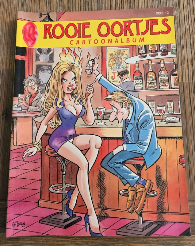 Strip Rooie oortjes.