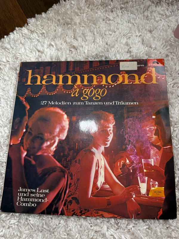 Vinyl LP – James Last – Hammond à gogo (Polydor 237 470)