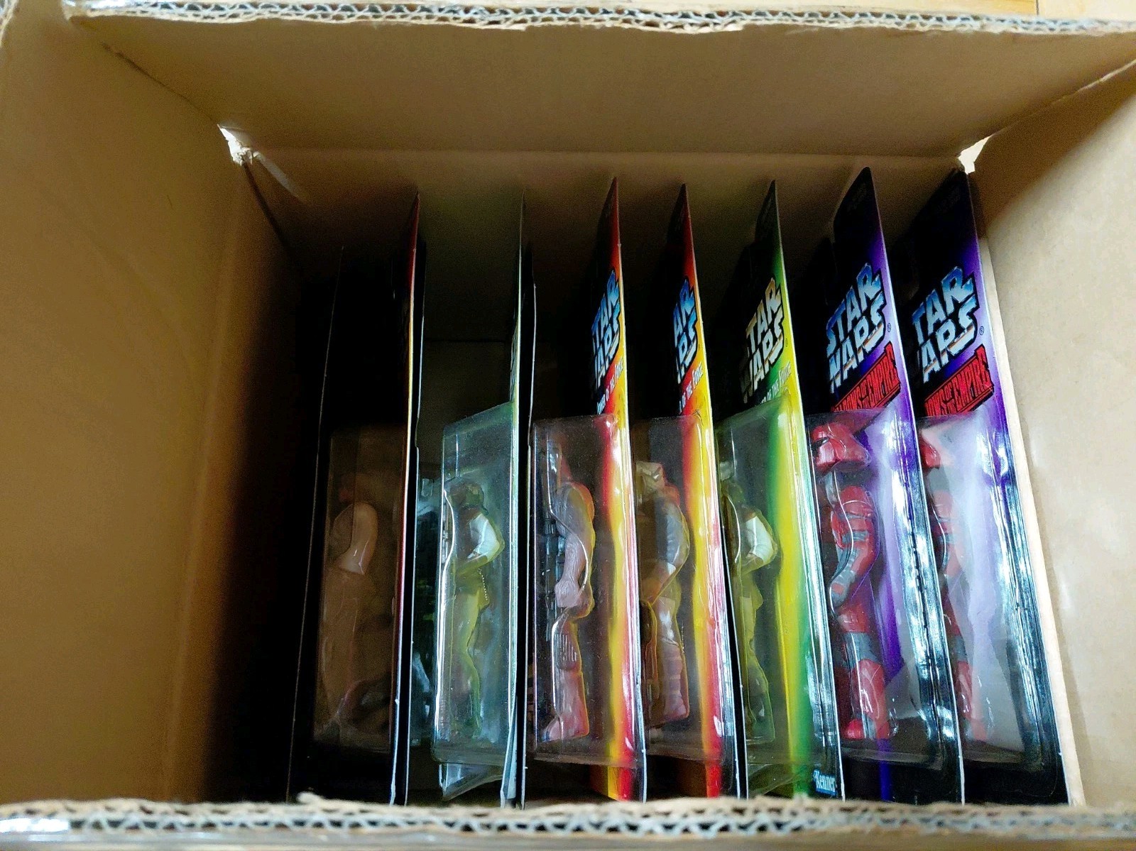 Kenner Star Wars vari anni 90 astuccio di 14 in scatola spedizione