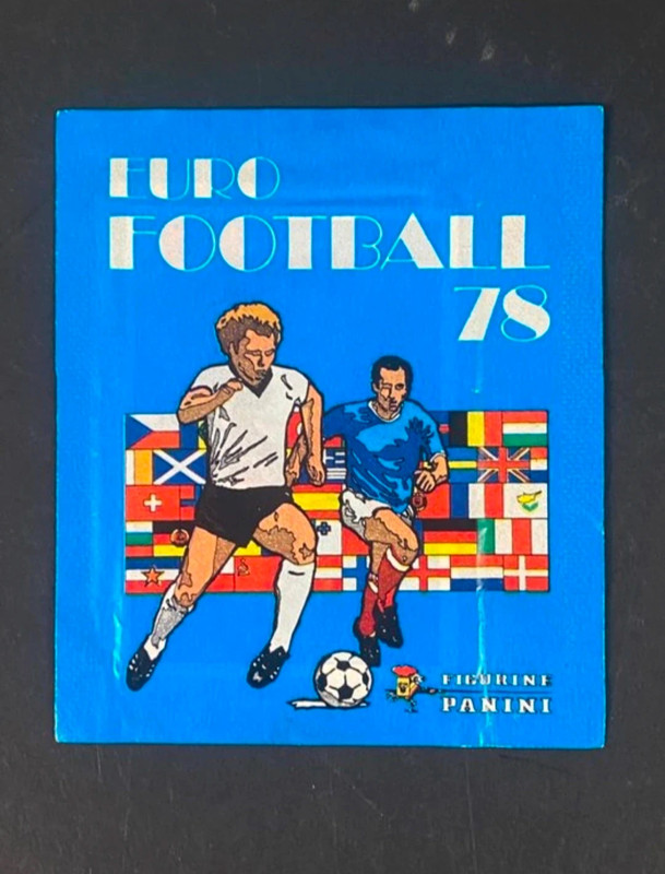 Sobre sin abrir Panini Euro Football 78