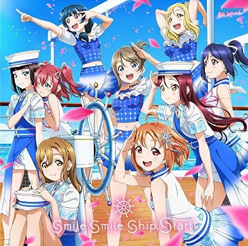 (JAPAN) CD Aqours 5 Anniv. Single with PV "smile smile ship Start!" [With DVD]