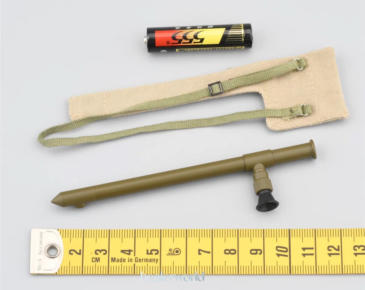 1Set Modellino 12" Corpo Soldato Femmina Borsa Periscopio Modello 1/6 Da Collezione