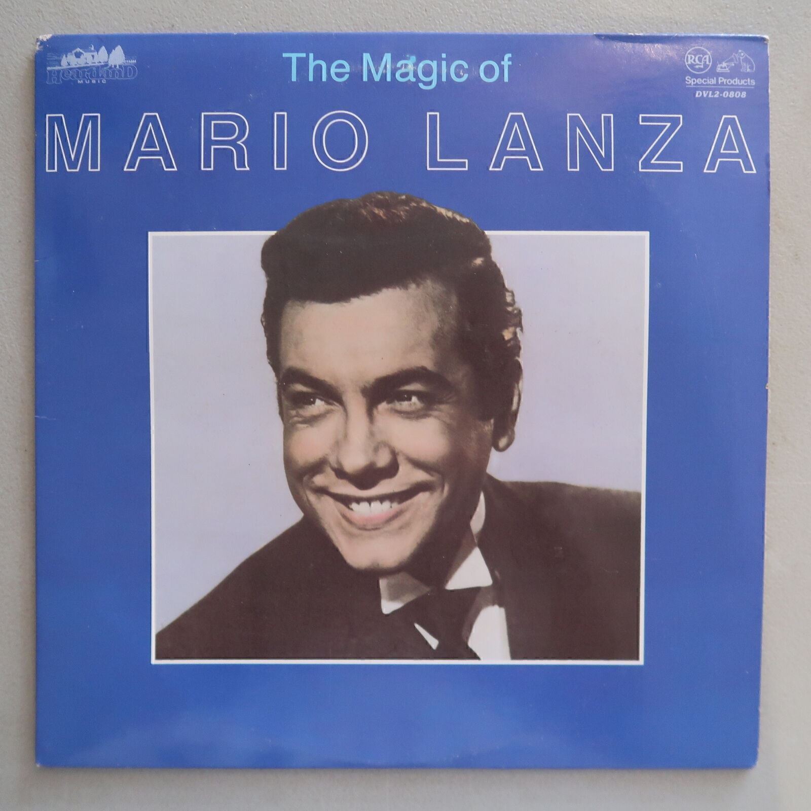 Mario Lanza The Magic of... 2 Vinyl LP set Heartland Music Record Exc 45