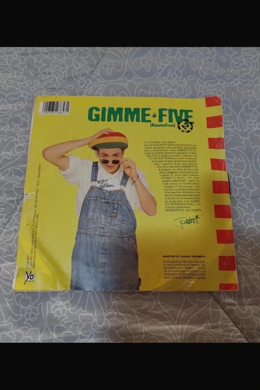 Vinile Jovanotti “Gimme five”