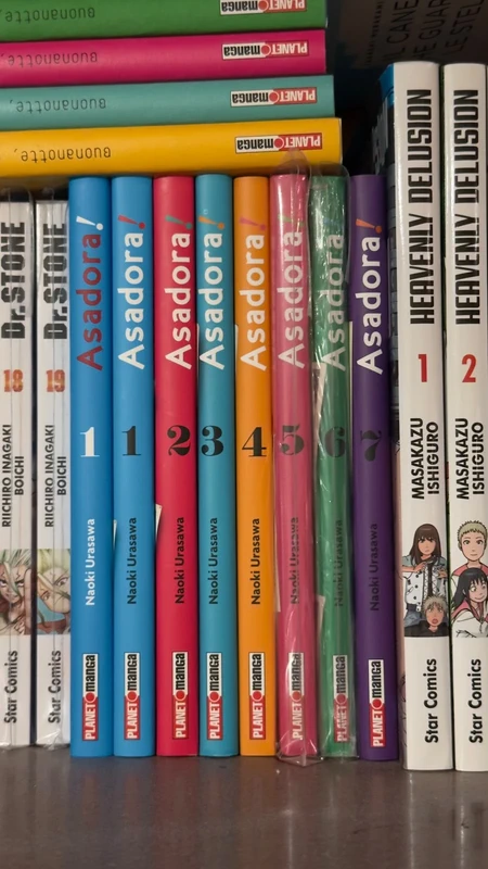 Asadora 1-7 planet manga, Naoki Urasawa