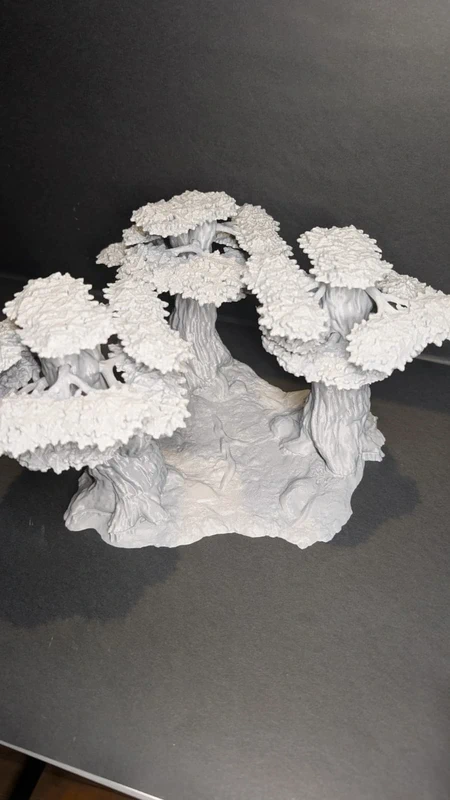 modular fantasy forest – 28mm wargame  tabletopscenery