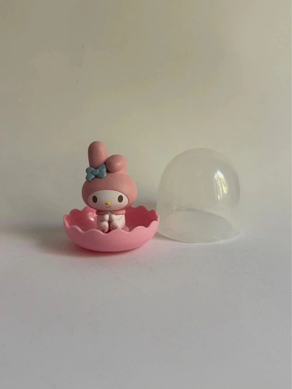 Gashapon Sanrio My Melody Jewelry Stand Gemlies Milky Ver. - Bandai