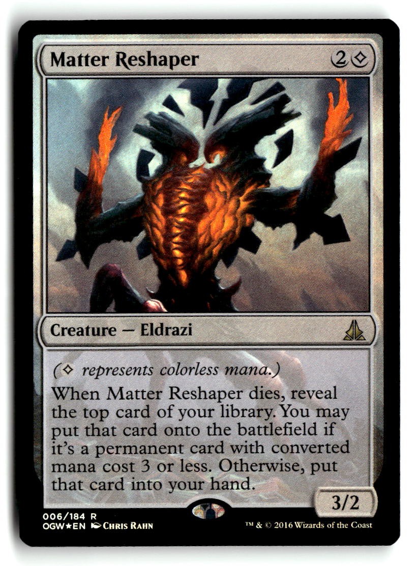 FOIL Matter Reshaper EN MTG Foil Oath of the Gatewatch - 6 LP