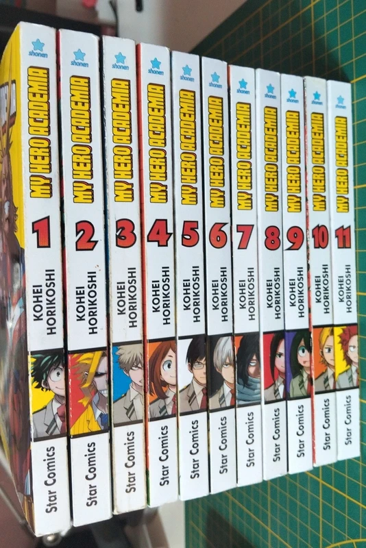 my hero academia dal vol. 1 al vol. 11