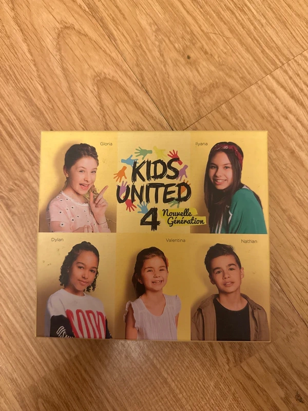 coffret album 4 des kids united nouvelle génération