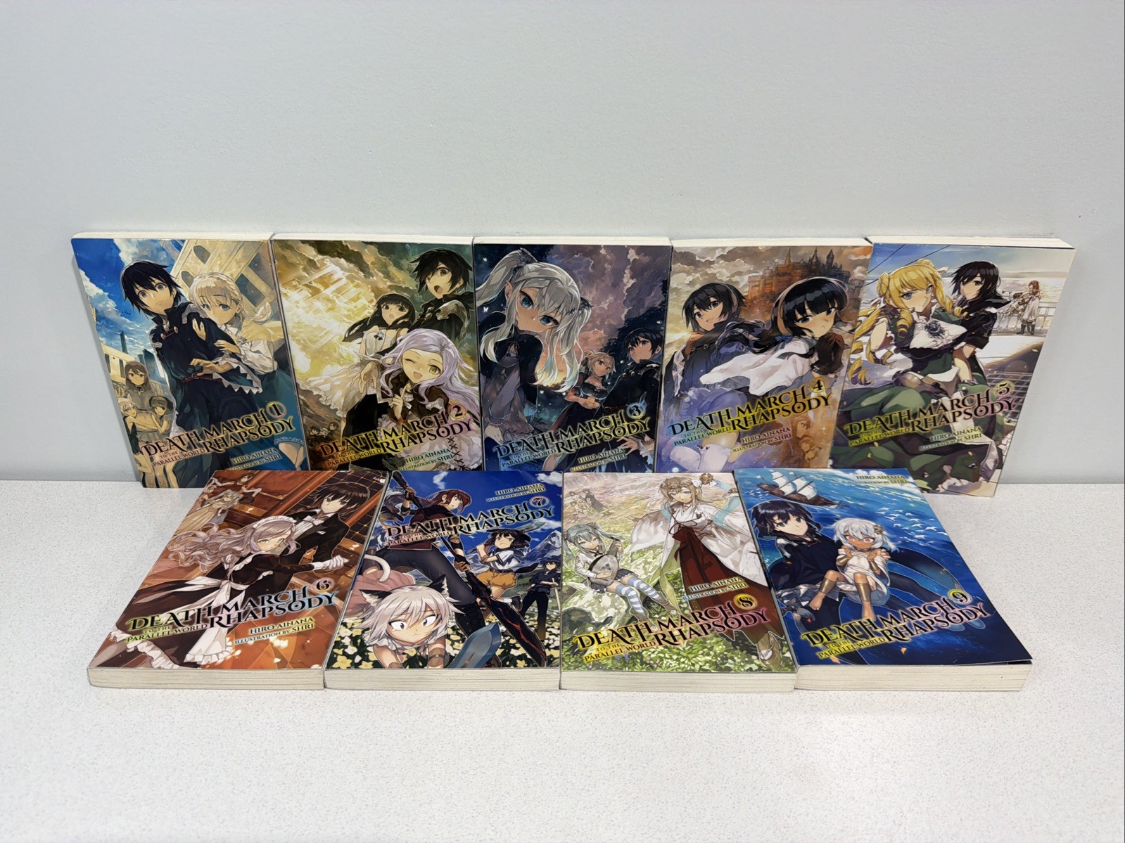 Death March to the Parallel World Rhapsody Manga Vol 1-9 Inglese PB