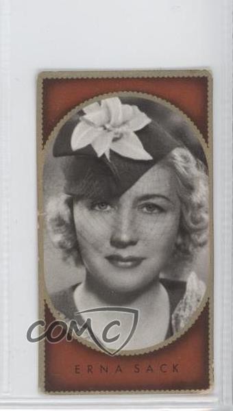 1936 Sigarette Servizio Immagini Film Colorati Serie 1 Lloyd Back Erna Sack 9at