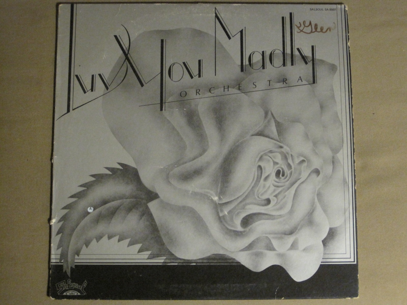 LUV YOU MADLY ORCHESTRA LP OG '78 SALSOUL SA 8507 PROMO DISCO DUKE ELLINGTON VG