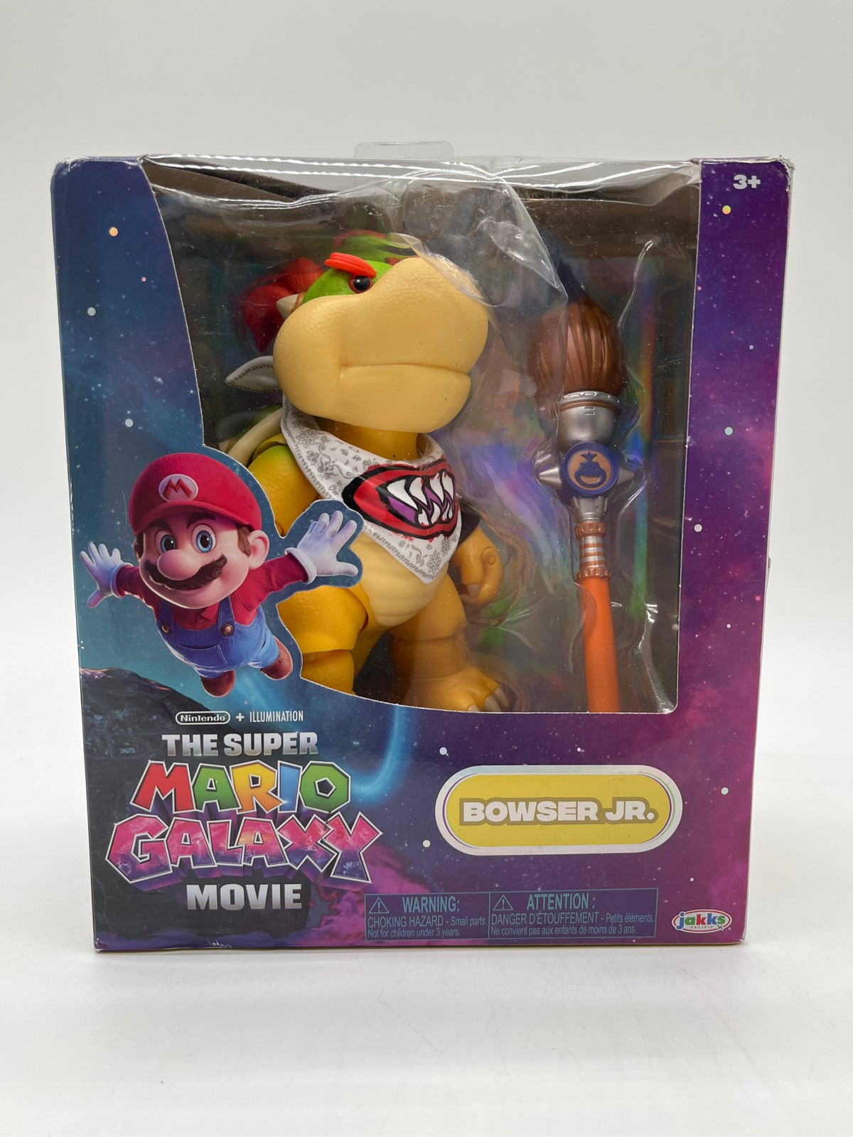 SUPER MARIO Galaxy Movie Bowser Jr. Set action figure 5" - Bianco - senza dimensioni
