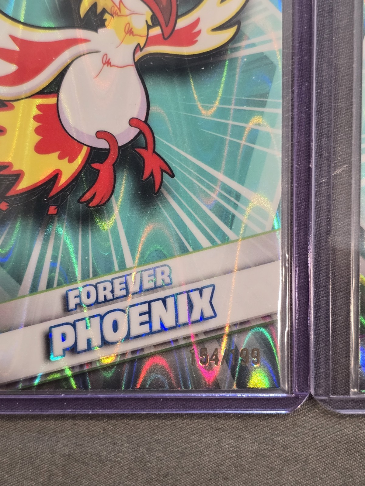 2026 Topps Chrome VeeFriends Forever Phoenix & Creative Crab Aqua Lava / 199 (2)