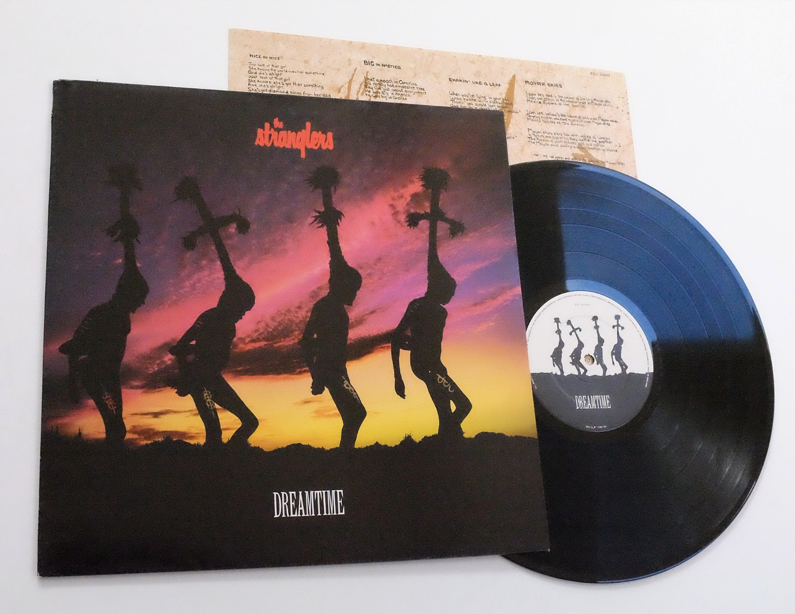 THE STRANGLERS - DREAMTIME LP VINYL N MINT/N MINT Original 1986 UK 1st Press