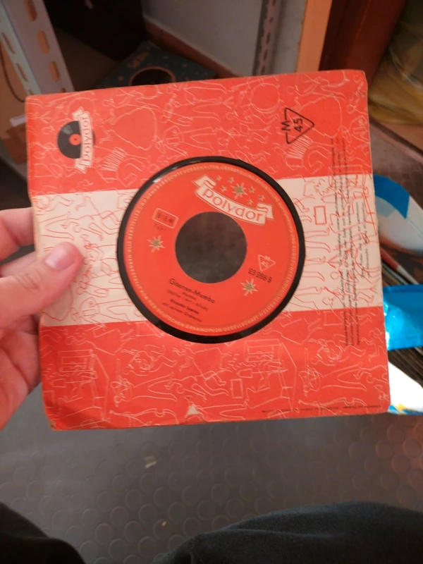 Vinile 45 Giri Ricardo Santos - Gitarren Mambo Polydor 23 288 B Vintage