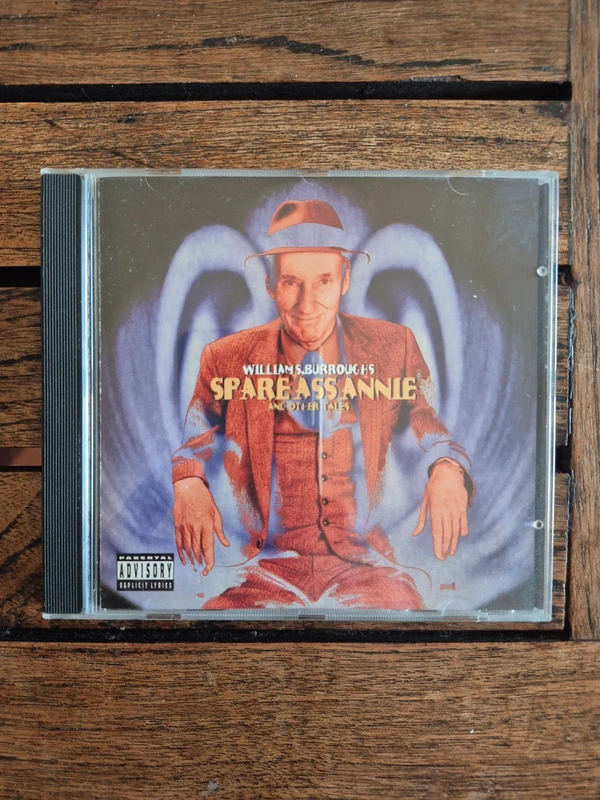 William S. Burroughs Spare Ass Annie CD stampa USA hip hop poetry