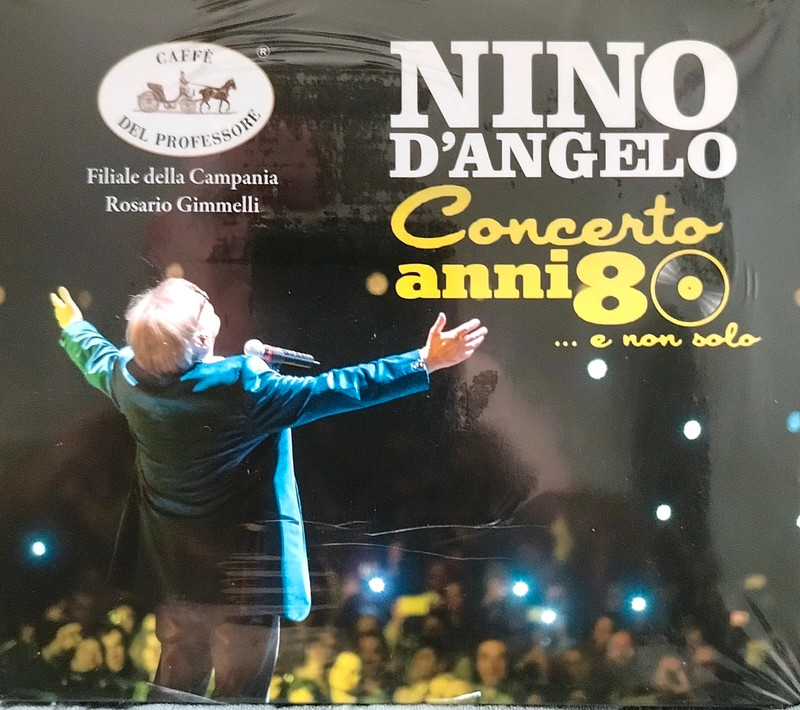 CD DVD concerto anni 80 N.d'angelo