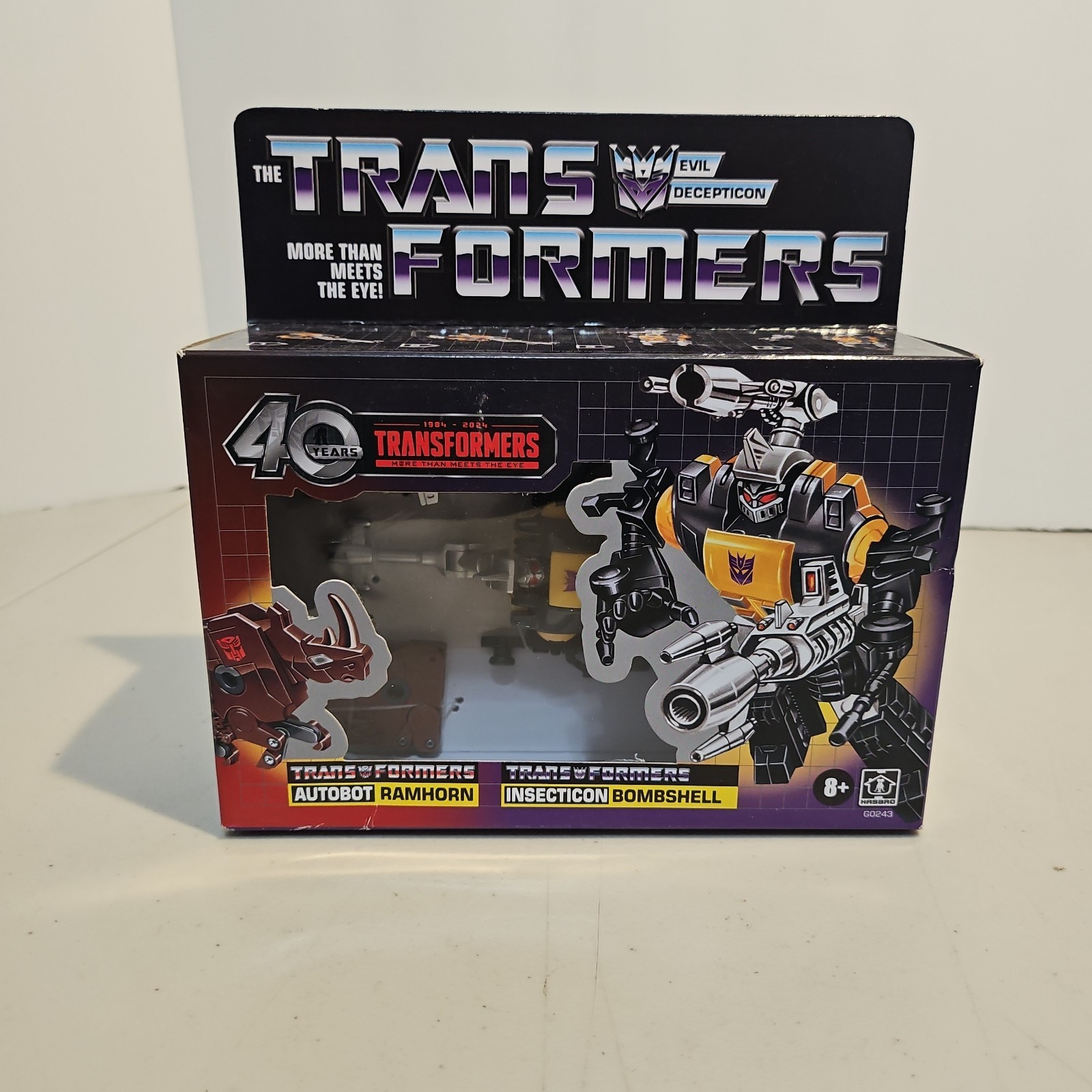 Nuove figure Hasbro Transformers Retro: 40th Anniversary G1 Bombshell & Ramhorn