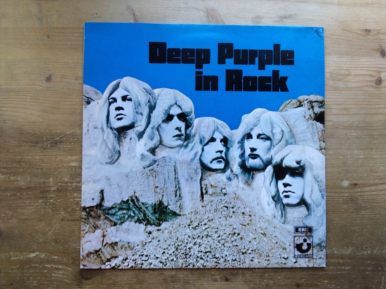 Deep Purple In Rock Very Good+ Vinyl LP Record Album FA3011 Fame Reissue