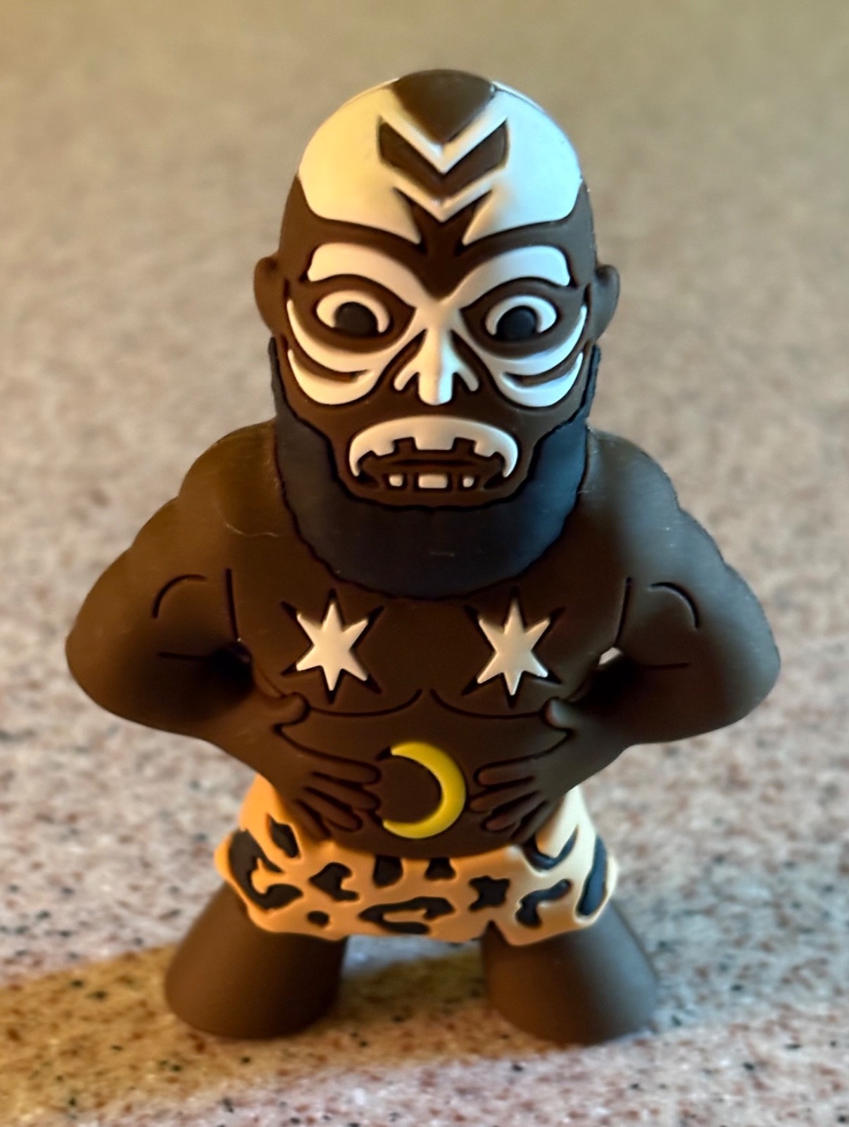 KAMALA gigante ugandese MICRO BRAWLERS leggenda del wrestling FIGURINA wwe wwf