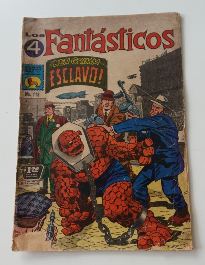 Cómic E. LA PRENSA/MESSICO 4 FANTASTICI " 1970 #118