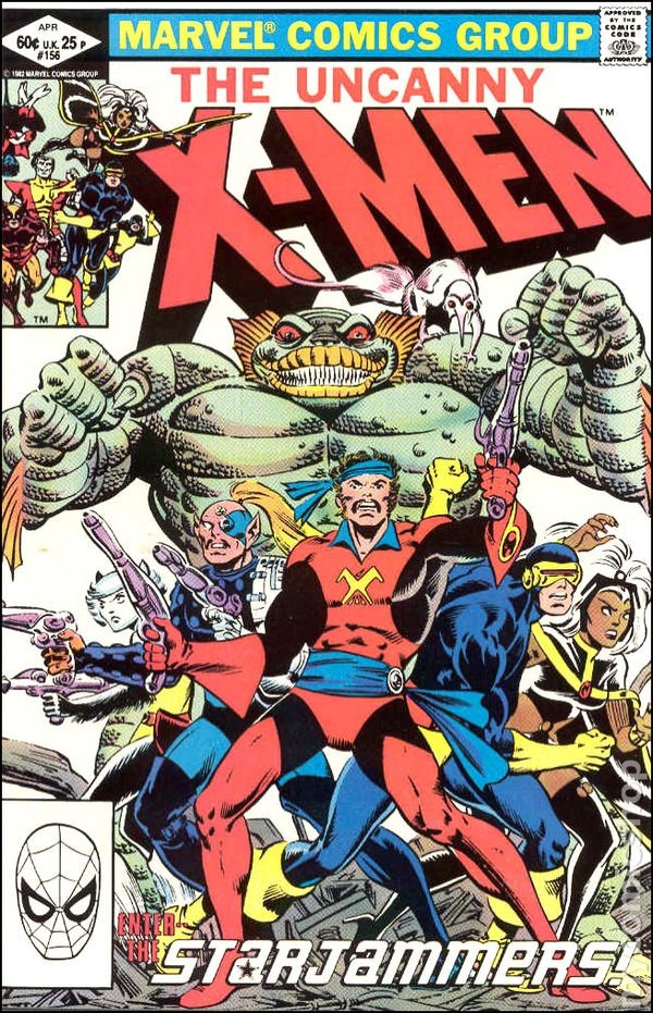Uncanny X-Men #156D VF 8.0 1982